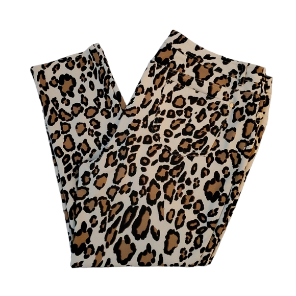 Chico's Pants - Chico's SO SLIMMING Ankle Pants NWOT SZ 3 Cheetah Print